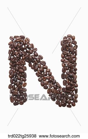 alphabet N roasted coffee beans View Large Illustration Stock Illustration - alphabet N roasted coffee beans. Fotosearch