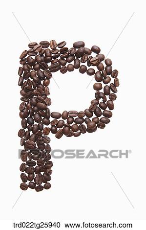 alphabet P roasted coffee beans View Large Illustration Clipart - alphabet P roasted coffee beans. Fotosearch