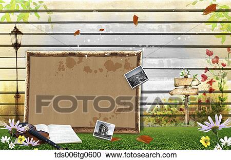 autumn scenics in illustration View Large Illustration Clipart - autumn scenics in illustration. Fotosearch