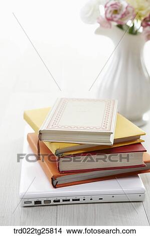 books and roses View Large Illustration Stock Illustration - books and roses. Fotosearch