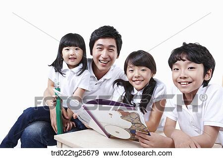 childen are reading View Large Illustration Stock Illustration - childen are reading . Fotosearch