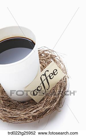Drawing - coffee and mug. Fotosearch
