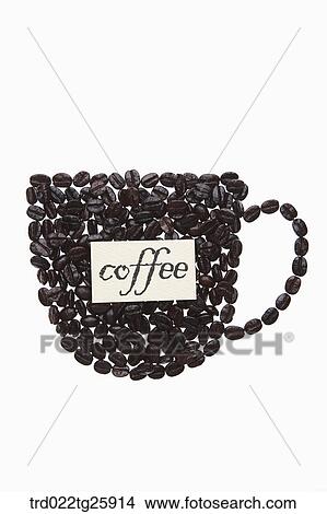 Stock Illustration - coffee and roasted beans. Fotosearch