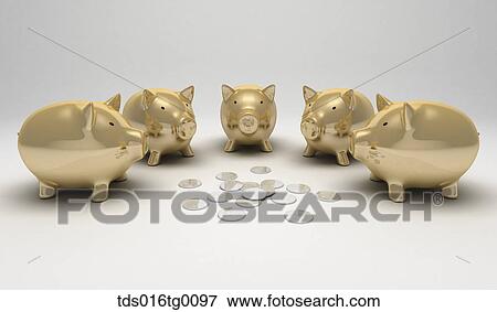 Stock Illustration - economic and finance. Fotosearch