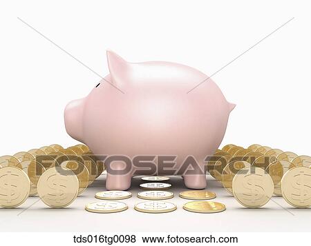 Stock Illustration - economic and finance. Fotosearch