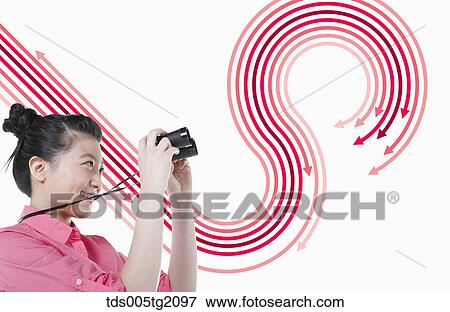 exploring girl View Large Illustration Stock Illustration - exploring girl. Fotosearch