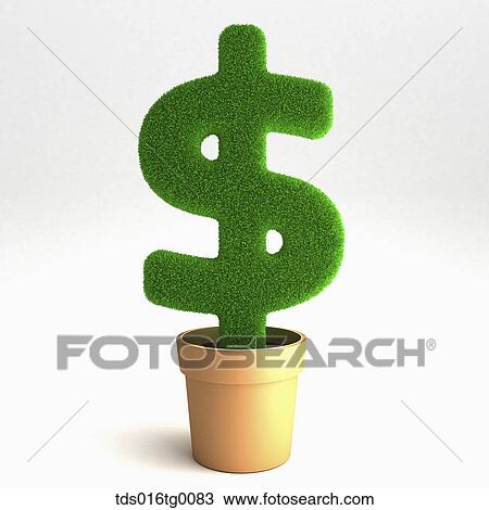 Drawing - foreing currency and finance. Fotosearch