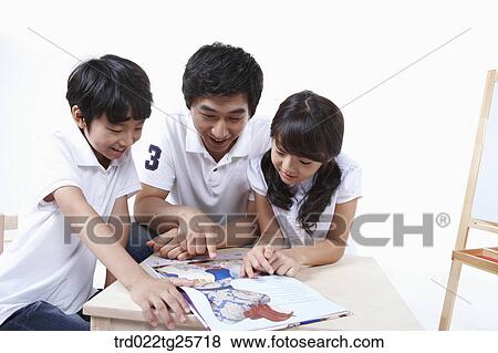 Stock Illustration - home schooling. Fotosearch
