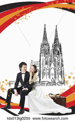 Stock Illustration - honeymoon in Spain. Fotosearch