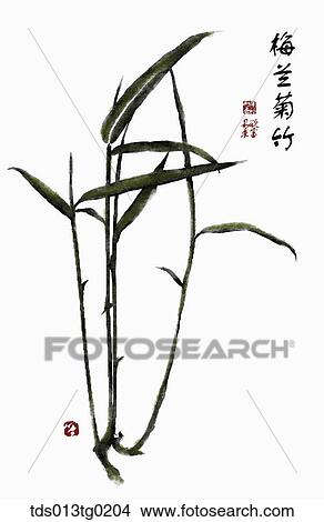 Stock Illustration - oriental calligraphy. Fotosearch