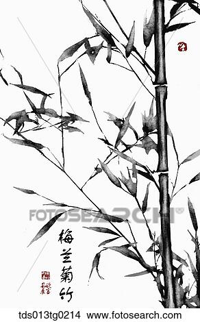 Stock Illustration - oriental calligraphy. Fotosearch