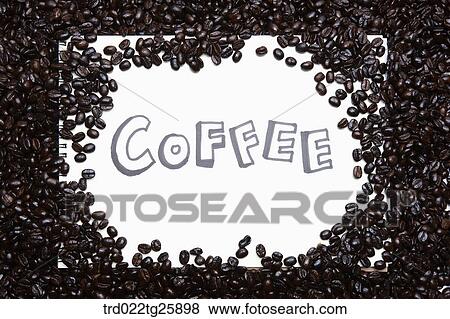 roasted coffee beans View Large Illustration Stock Illustration - roasted coffee beans. Fotosearch