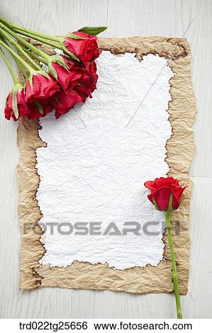 rose memo pad View Large Illustration Stock Illustration - rose memo pad. Fotosearch