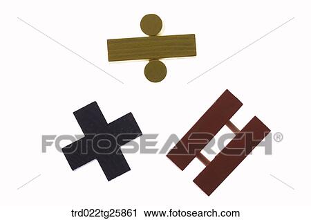 Clip Art - Signs of Maths. Fotosearch