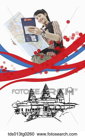 traveling Cambodia View Large Illustration Clipart - traveling Cambodia. Fotosearch