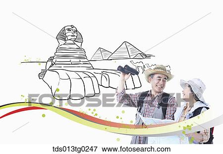 traveling Egypt View Large Illustration Stock Illustration - traveling Egypt. Fotosearch