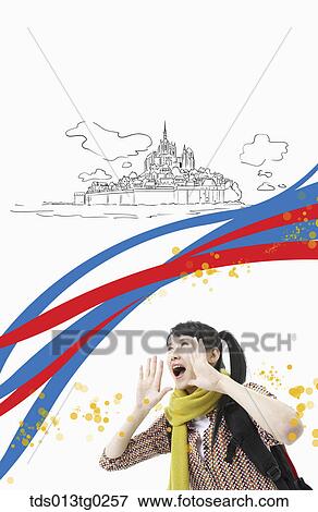 Stock Illustration - traveling France. Fotosearch