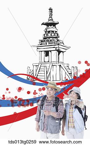 traveling Korea View Large Illustration Stock Illustration - traveling Korea. Fotosearch