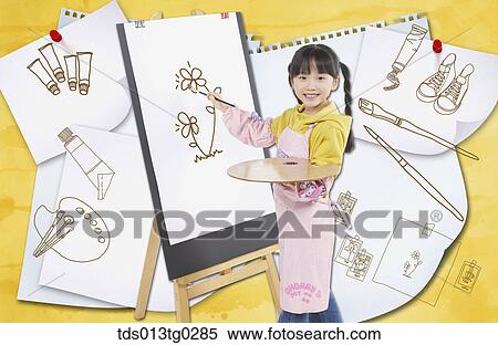 art education and student View Large Illustration Stock Illustration - art education and student. Fotosearch