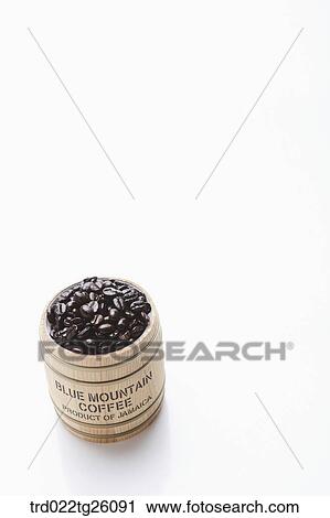 blue mountain roasted coffee beans with copy space View Large Illustration Clip Art - blue mountain roasted coffee beans with copy space. Fotosearch