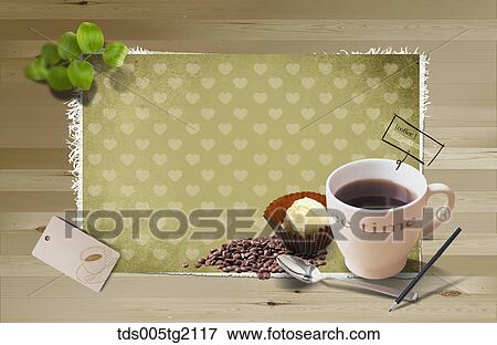 cream and coffee View Large Illustration Stock Illustration - cream and coffee. Fotosearch