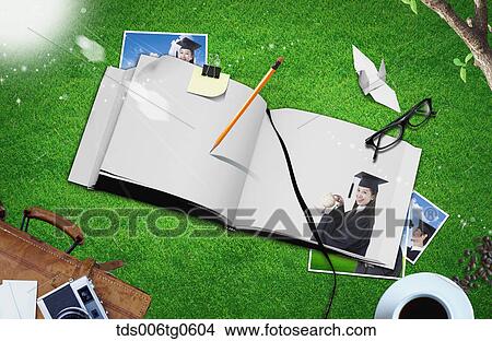 education and graduation View Large Illustration Stock Illustration - education and graduation. Fotosearch