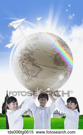 global education with student View Large Illustration Stock Illustration - global education with student. Fotosearch