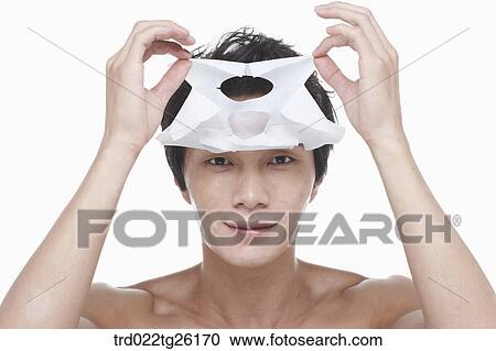guy is taking a face pack off View Large Illustration Clipart - guy is taking a face pack off. Fotosearch
