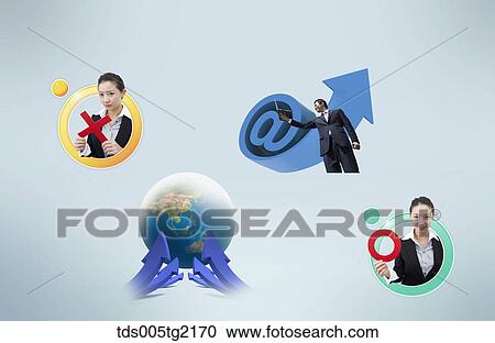 international and internet business View Large Illustration Clipart - international and internet business. Fotosearch