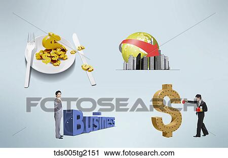 Clip Art - international business. Fotosearch