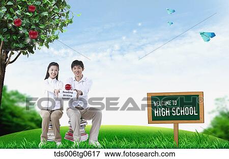 Stock Illustration - language education and student. Fotosearch