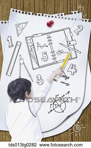 math education and student View Large Illustration Drawing - math education and student. Fotosearch