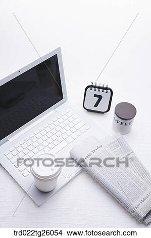Stock Illustration - morning life with coffee. Fotosearch