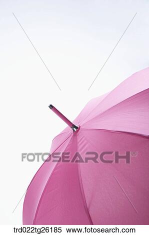 large pink umbrella