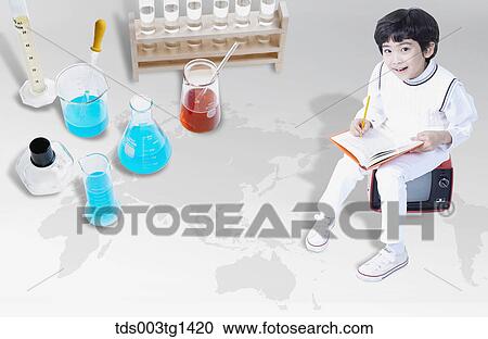science education with children View Large Illustration Clipart - science education with children. Fotosearch