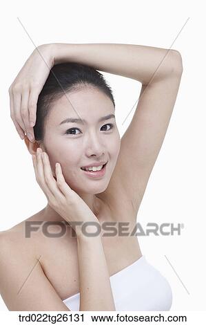 Clip Art - skincare of woman. Fotosearch