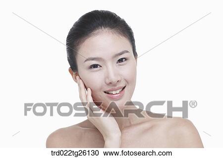 skincare of woman View Large Illustration Clipart - skincare of woman. Fotosearch