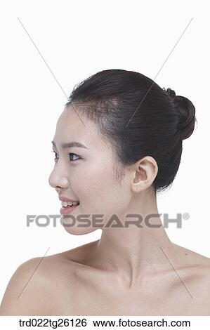 Stock Illustration - spotless face of woman. Fotosearch