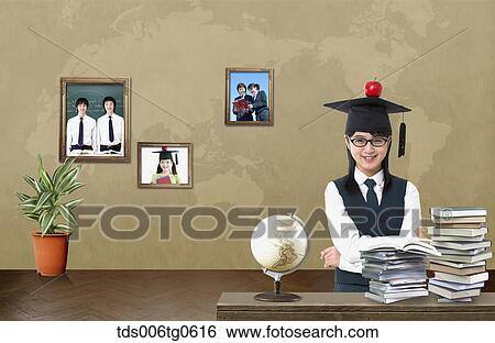students and education View Large Illustration Stock Illustration - students and education. Fotosearch