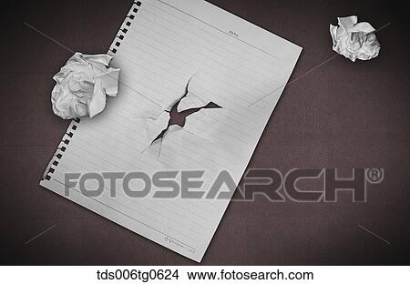 Stock Illustration - torn paper background. Fotosearch