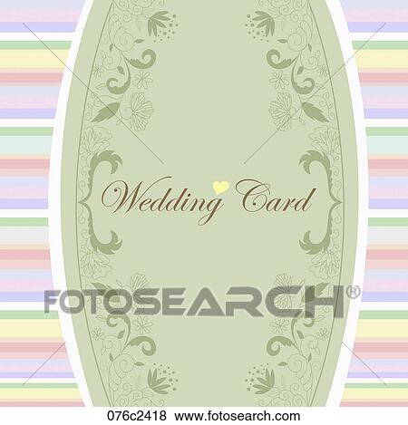 design of wedding invitation View Large Clip Art Graphic Clip Art - design of wedding invitation. Fotosearch