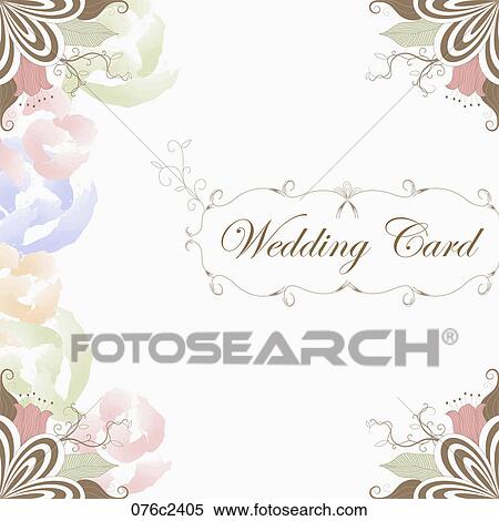 design of wedding invitation View Large Clip Art Graphic Clipart - design of wedding invitation. Fotosearch