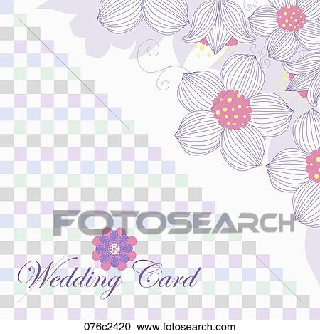 design of wedding invitation View Large Clip Art Graphic Clipart - design of wedding invitation. Fotosearch
