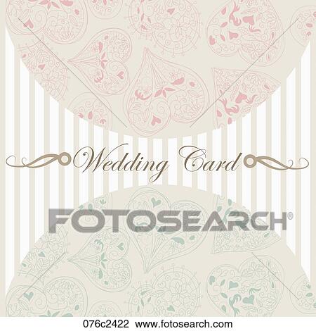 design of wedding invitation View Large Clip Art Graphic Clipart - design of wedding invitation. Fotosearch