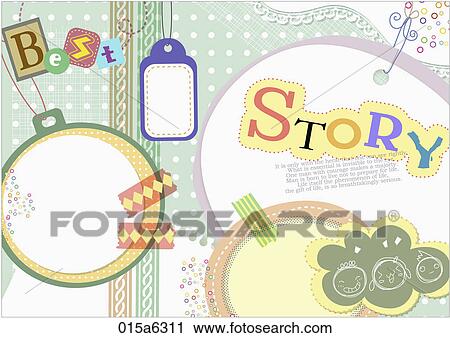 illustration of best story board View Large Clip Art Graphic Clipart - illustration of best story board. Fotosearch