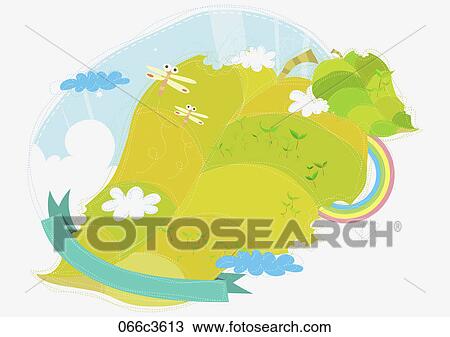 illustration of natural background View Large Clip Art Graphic Clipart - illustration of natural background. Fotosearch