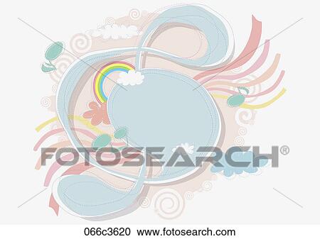 Clipart - illustration of natural background. Fotosearch