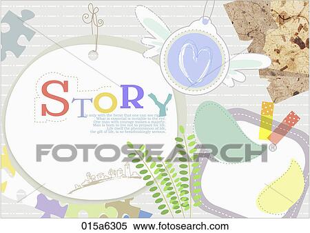 illustration of new story board View Large Clip Art Graphic Clipart - illustration of new story board. Fotosearch