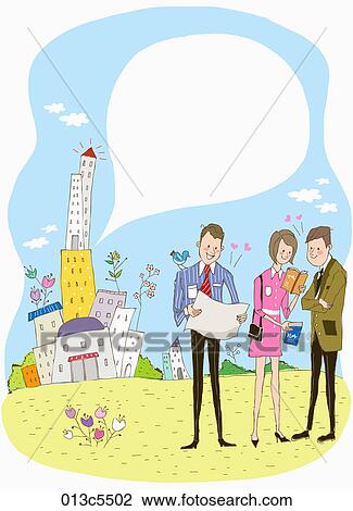Clipart - illustration of self improvement. Fotosearch