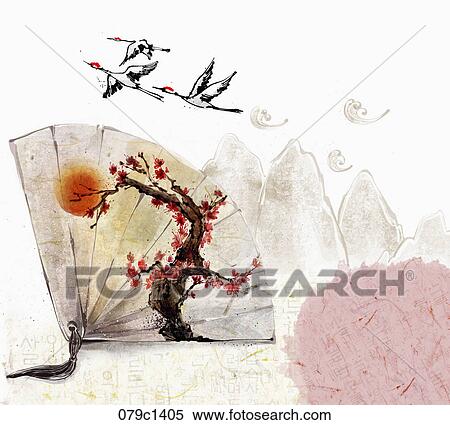 2015 lunar year illustration oriental mood View Large Illustration Stock Illustration - 2015 lunar year illustration oriental mood. Fotosearch